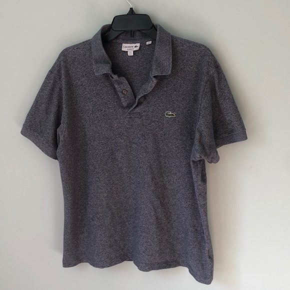 Lacoste Classic Fit Short Sleeve Collared Shirt - Picture 1 of 4
